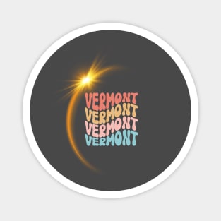 Vermont Total Solar Eclipse Magnet